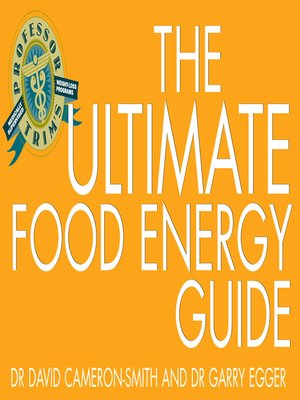 cover image of Professor Trim's The Ultimate Food Energy Guide